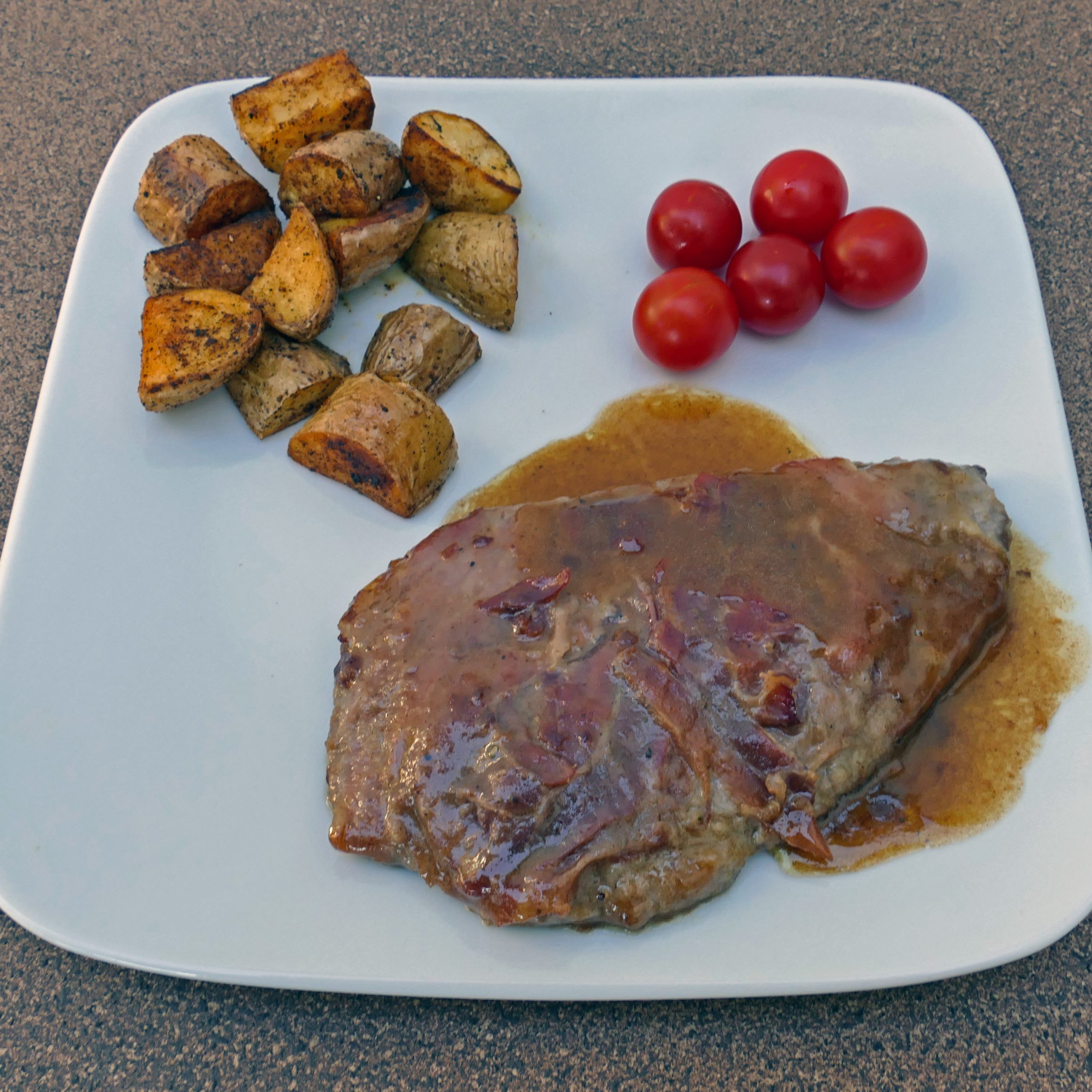 veal saltimbocca with jus