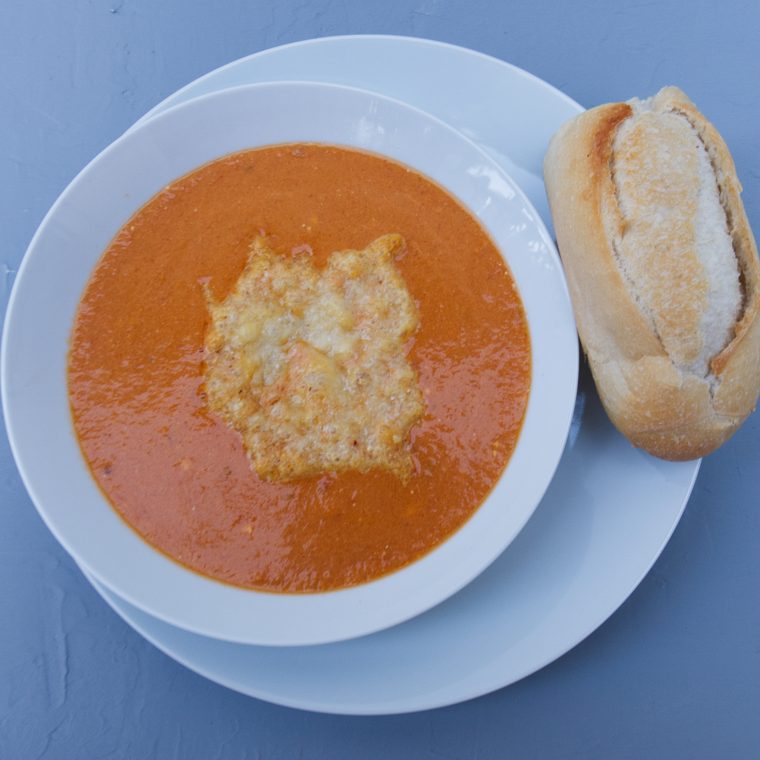 Roasted Tomato and Mascarpone Soup