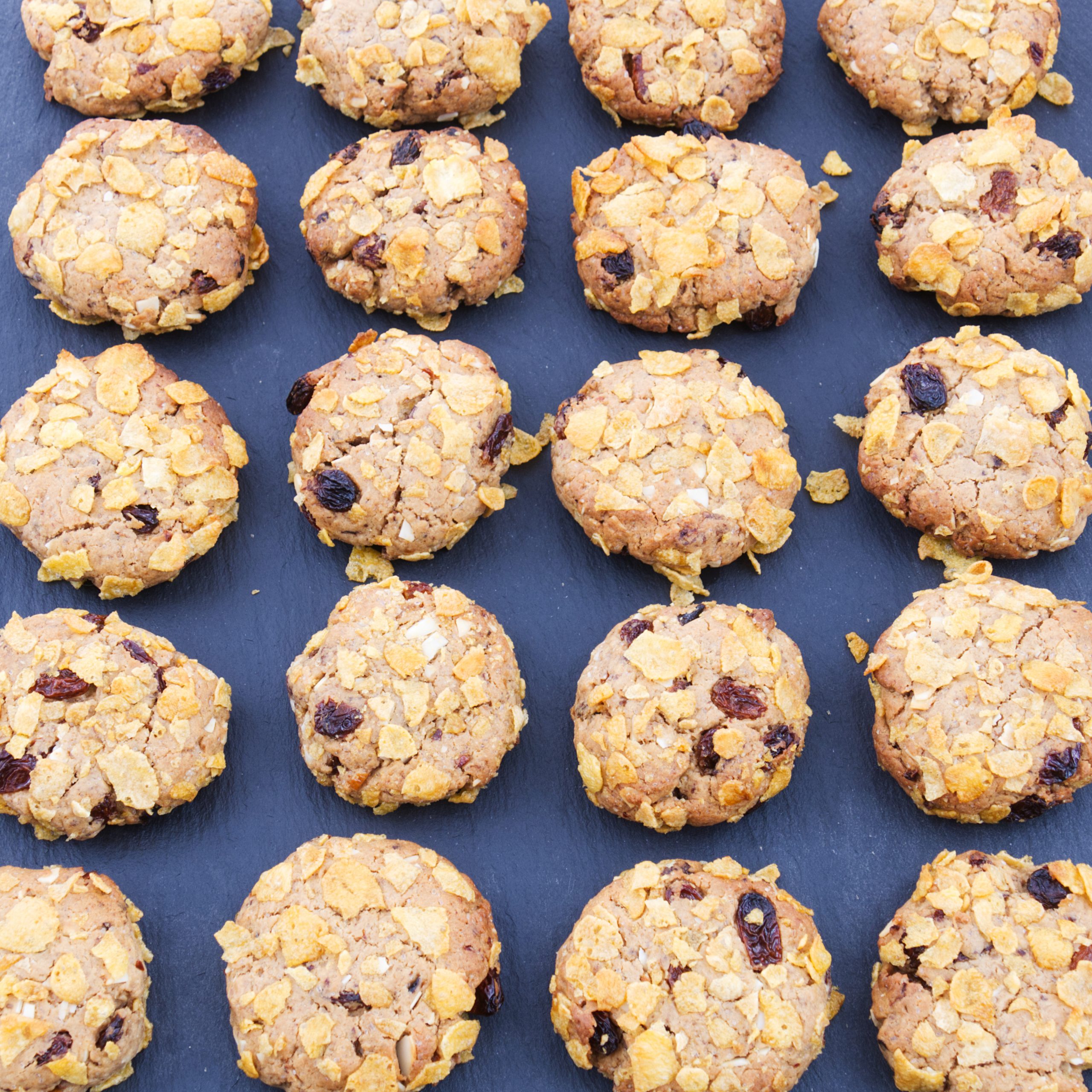 Tray of cookies