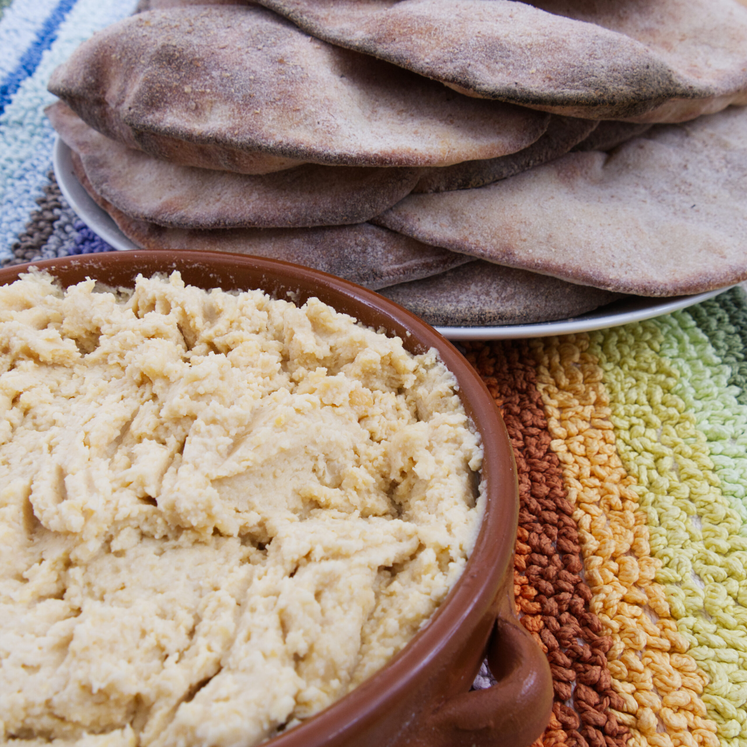 Hummus and Pitta